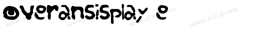 DoverSansDisplay Re字体转换